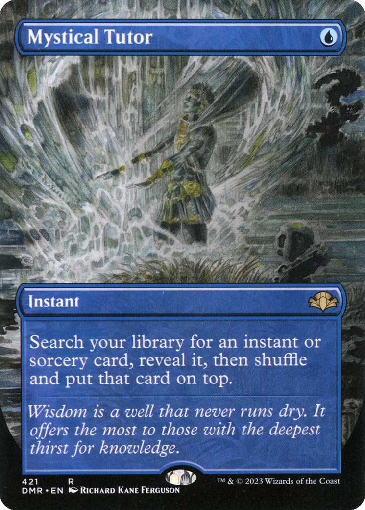 Mystical Tutor (Borderless) (DMR-421) - Dominaria Remastered