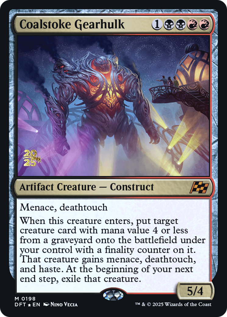 Coalstoke Gearhulk (PRE-198) - Prerelease Cards Foil