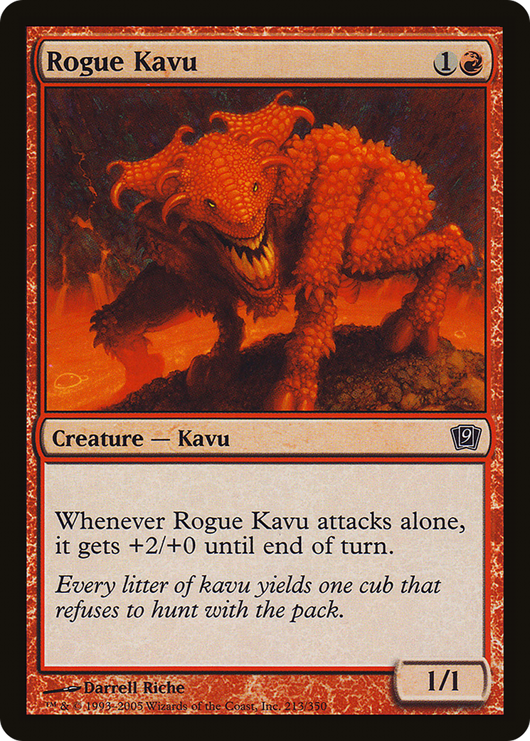 Rogue Kavu (9ED-213) - 9th Edition