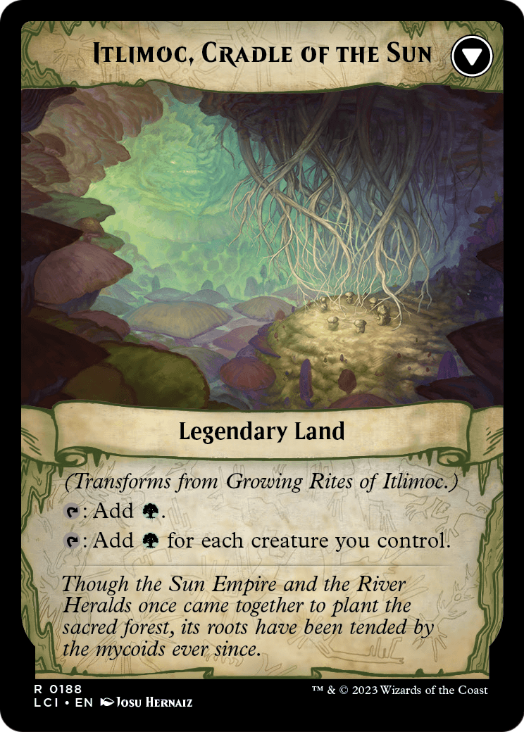 Growing Rites of Itlimoc (LCI-188) - The Lost Caverns of Ixalan Foil