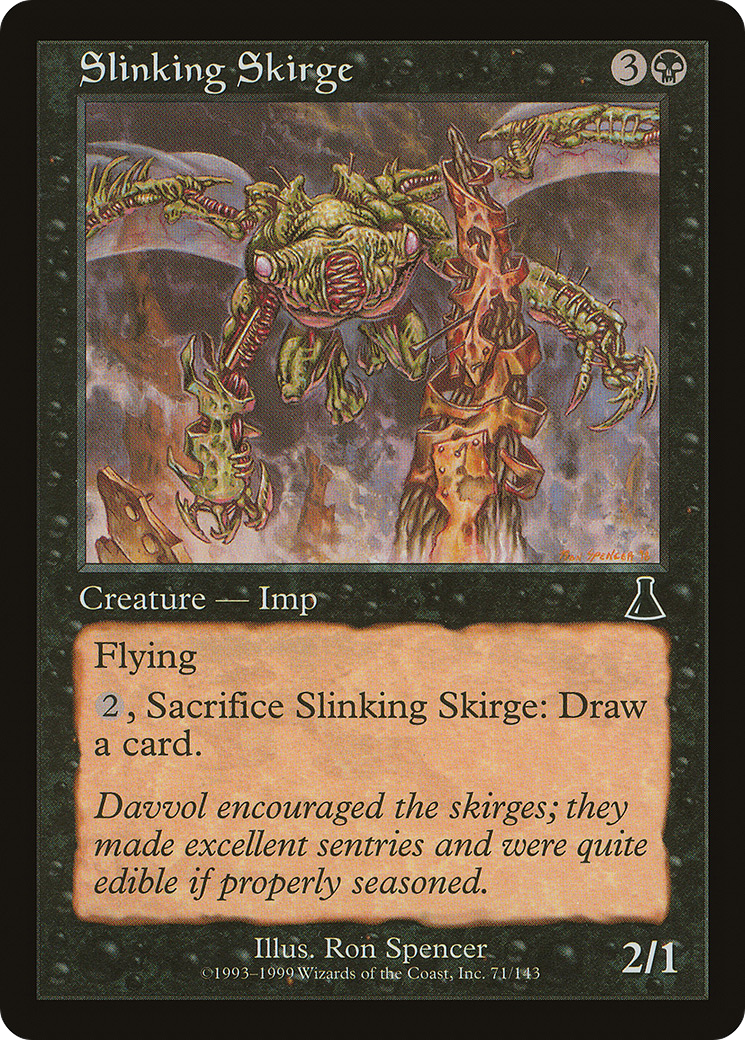 Slinking Skirge (UDS-071) - Urza's Destiny