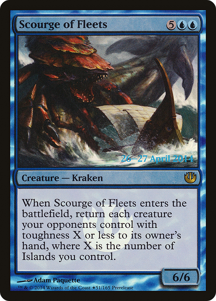 Scourge of Fleets (PRE-51★) - Journey into Nyx Promos Foil