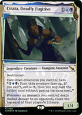 Etrata, Deadly Fugitive (Showcase) (Invisible Ink) (MKM-386) - Murders at Karlov Manor: (Showcase) Foil