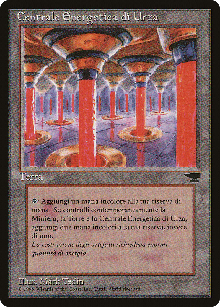 Urza's Power Plant (Rock in Pot) (Italian) - "Centrale Energetica di Urza" (REN-179) - Rinascimento