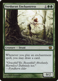 Verduran Enchantress (8ED-285) - 8th Edition Foil