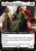 Mangara, the Diplomat (Extended Art) (M21-343) - Core Set 2021: (Extended Art)