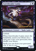 Gravebreaker Lamia (PRE-98S) - Theros Beyond Death Promos: (enchantment) Foil
