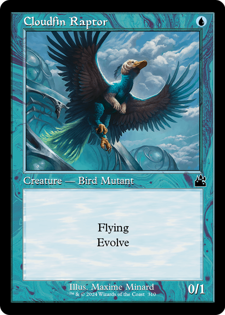 Cloudfin Raptor (Retro Frame) (RVR-310) - Ravnica Remastered Foil