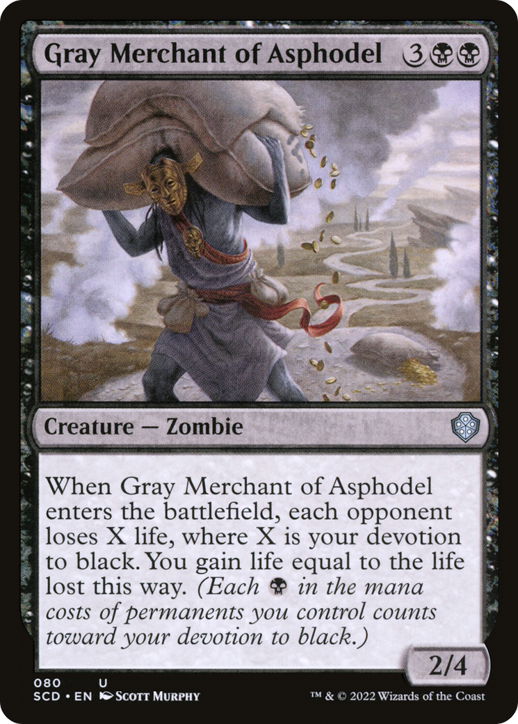 Gray Merchant of Asphodel (SCD-080) - Starter Commander Decks