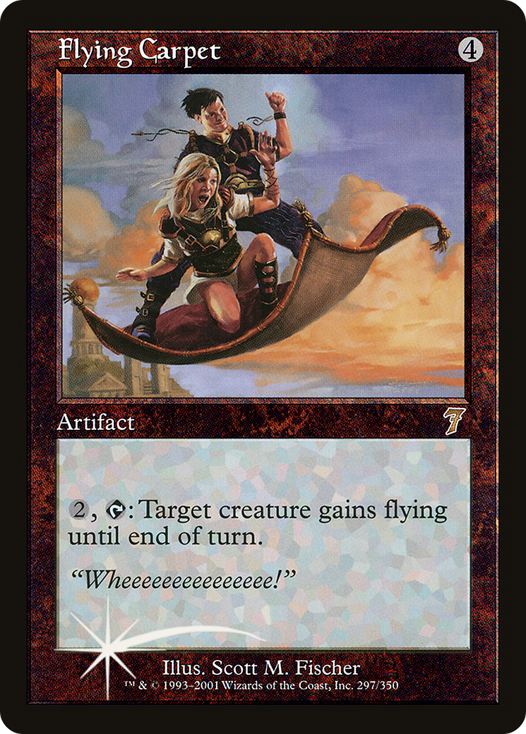 Flying Carpet (7ED-297★) - 7th Edition