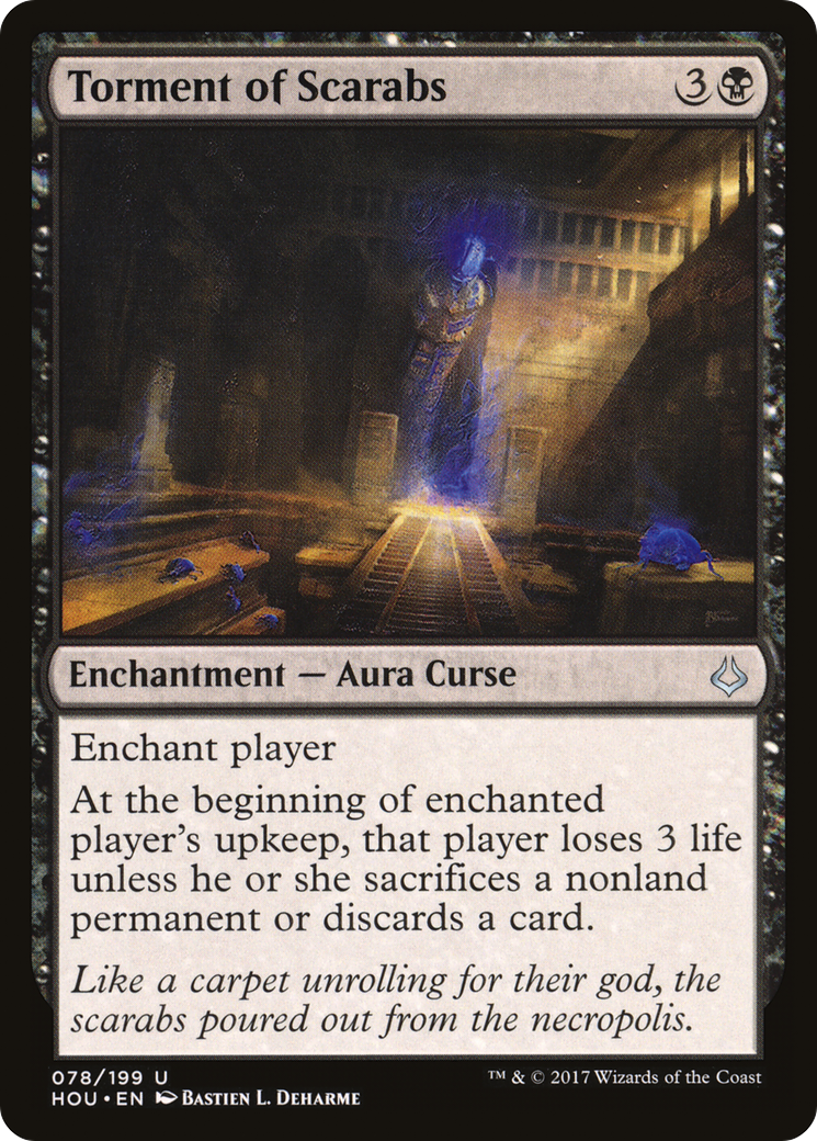 Torment of Scarabs (HOU-078) - Hour of Devastation Foil