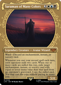 Saruman of Many Colors (Showcase) (LTR-328) - The Lord of the Rings: Tales of Middle-earth: (Showcase) (Borderless) Foil