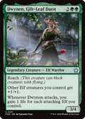 Dwynen, Gilt-Leaf Daen (FDN-217) - Foundations Foil