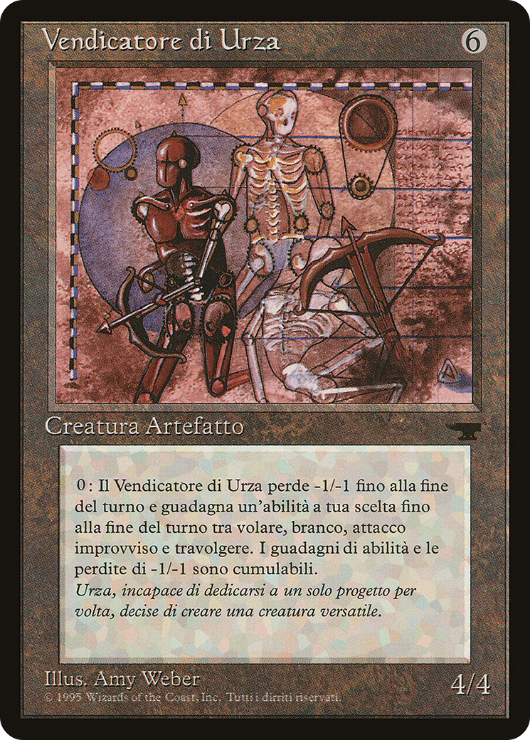 Urza's Avenger (Italian) - "Vendicatore di Urza" (REN-) - Rinascimento
