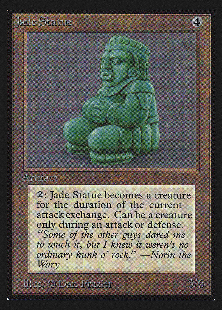 Jade Statue (IE) (IED-) - Intl. Collectors' Edition