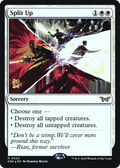 Split Up (PRE-032) - Duskmourn: House of Horror Promos Foil