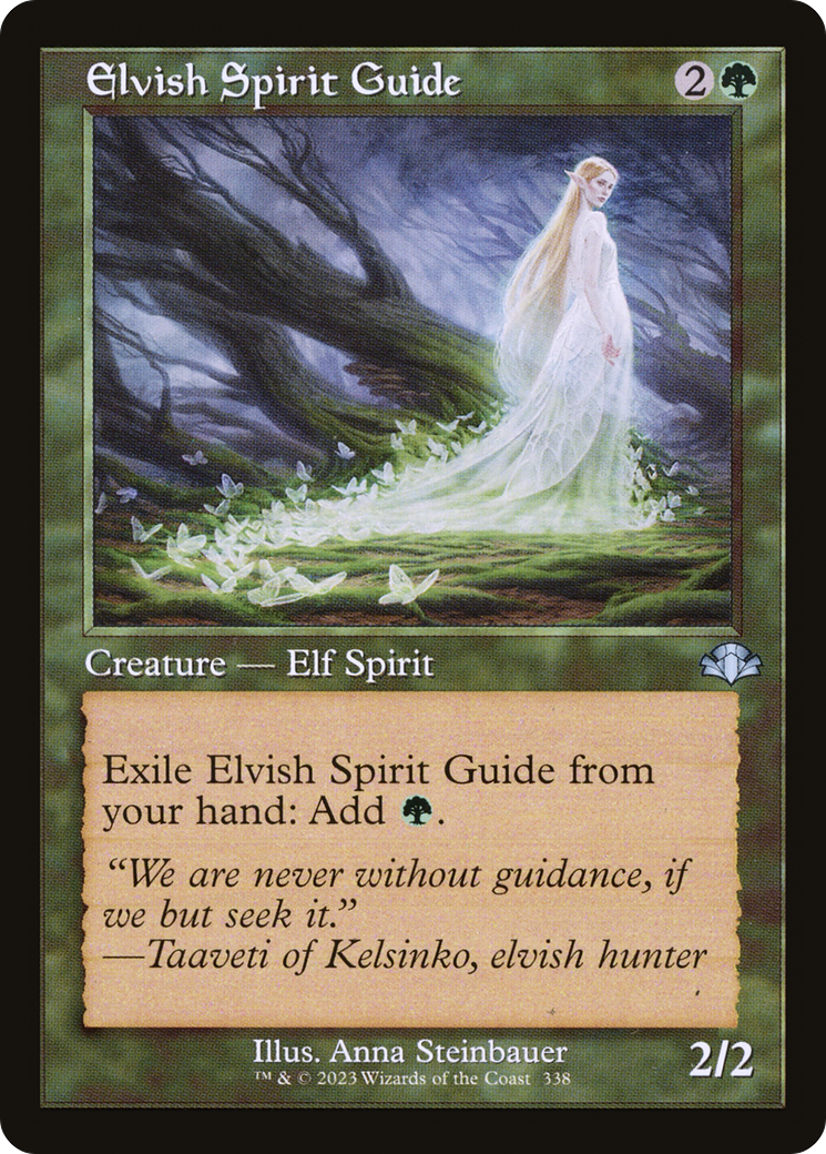 Elvish Spirit Guide (Retro Frame) (DMR-338) - Dominaria Remastered Foil