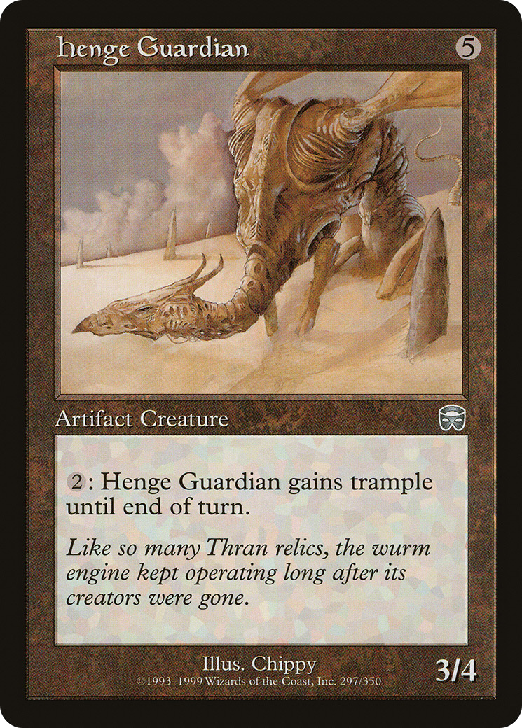 Henge Guardian (MMQ-297) - Mercadian Masques Foil