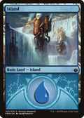 Island - Izzet (A03) (LARP-003) - GRN Ravnica Weekend Foil