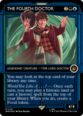 The Fourth Doctor (Showcase) (Surge Foil) (WHO-1146) - Doctor Who: (Showcase) (Borderless) Foil