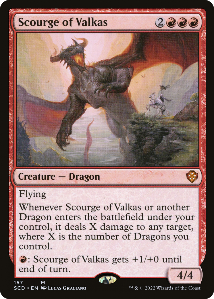 Scourge of Valkas (SCD-157) - Starter Commander Decks