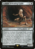 Gollum, Scheming Guide (UMP-003) - Tales of Middle-earth Deluxe Commander Kit Foil