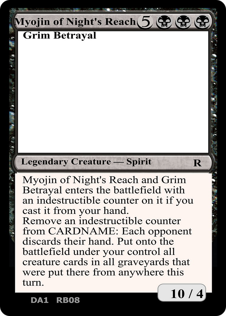 Myojin of Night's Reach and Grim Betrayal (UNK-) - Unknown Event