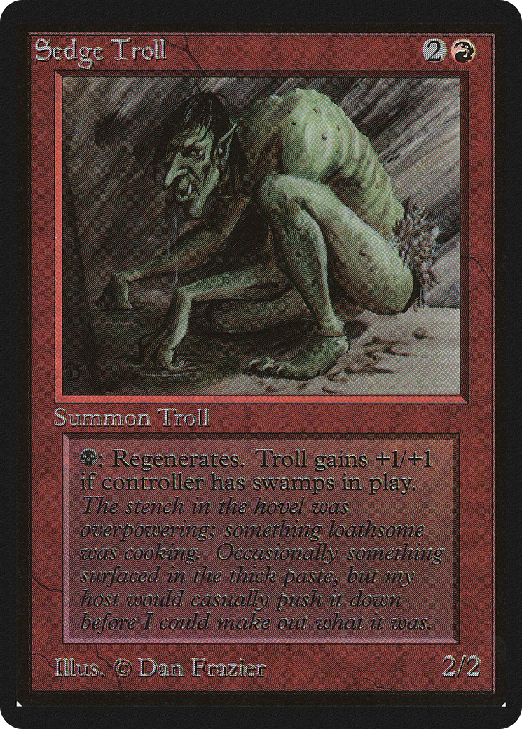Sedge Troll (LEB-) - Limited Edition Beta