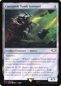 Canoptek Tomb Sentinel (Surge Foil) (40K-152) - Warhammer 40,000 Commander Foil
