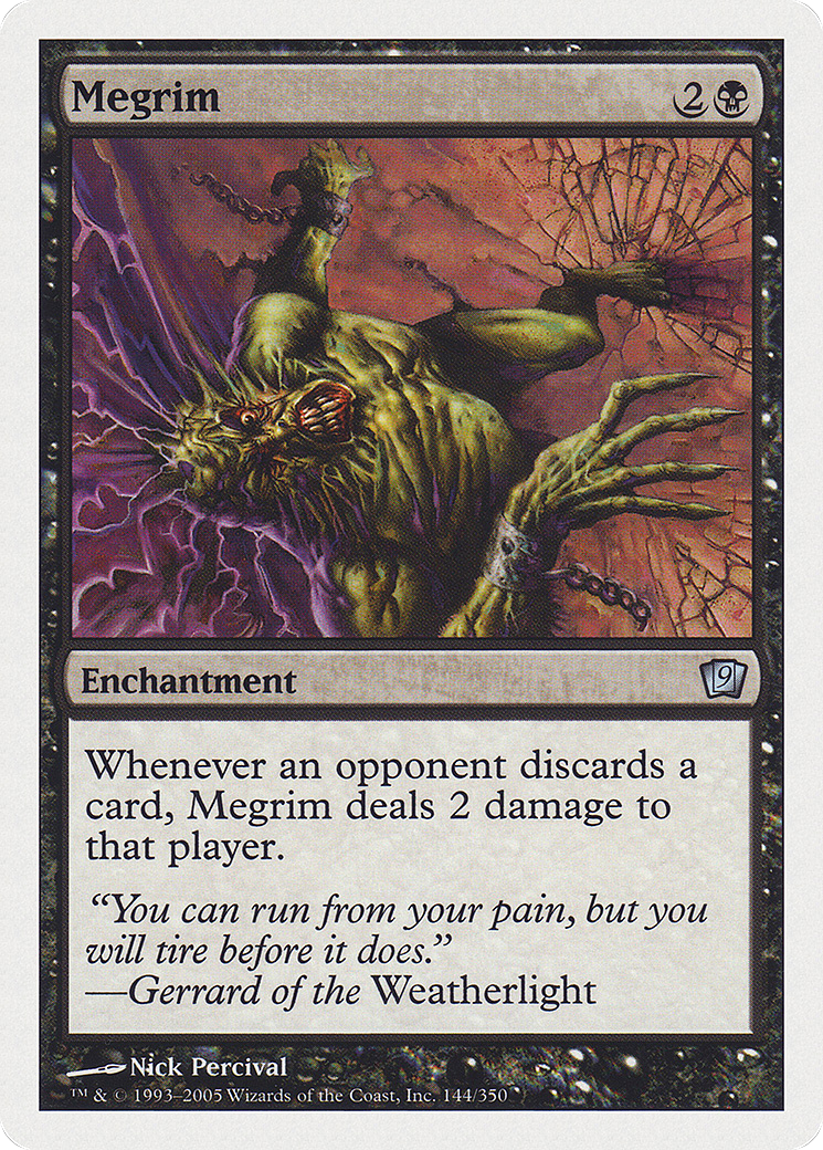 Megrim (9ED-144) - 9th Edition