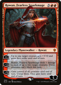 Rowan, Fearless Sparkmage (ELD-304) - Throne of Eldraine