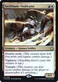 Swiftblade Vindicator (FDN) (PRE-246) - Foundations Promos Foil
