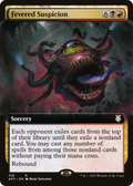 Fevered Suspicion (Extended Art) (AFC-316) - Forgotten Realms Commander: (Extended Art)