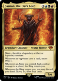Sauron, the Dark Lord (LTR-224) - The Lord of the Rings: Tales of Middle-earth