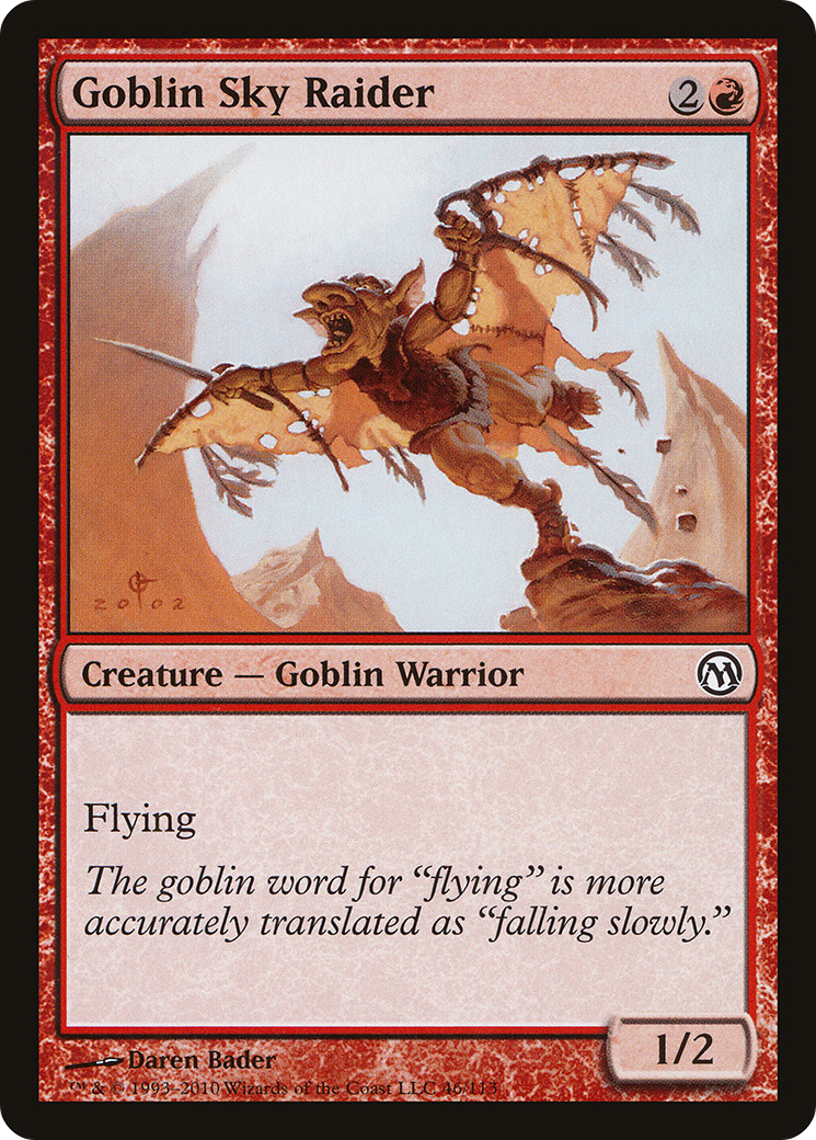 Goblin Sky Raider (DPA-046) - Duels of the Planeswalkers