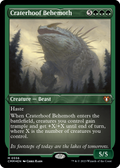 Craterhoof Behemoth (Foil Etched) (CMM-556) - Commander Masters Foil