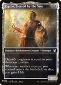 Daxos, Blessed by the Sun (Showcase) (LIST-THB-258) - The List: (enchantment, Showcase)