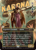 Karona, False God (SLD-1624) - Secret Lair Drop (Borderless)
