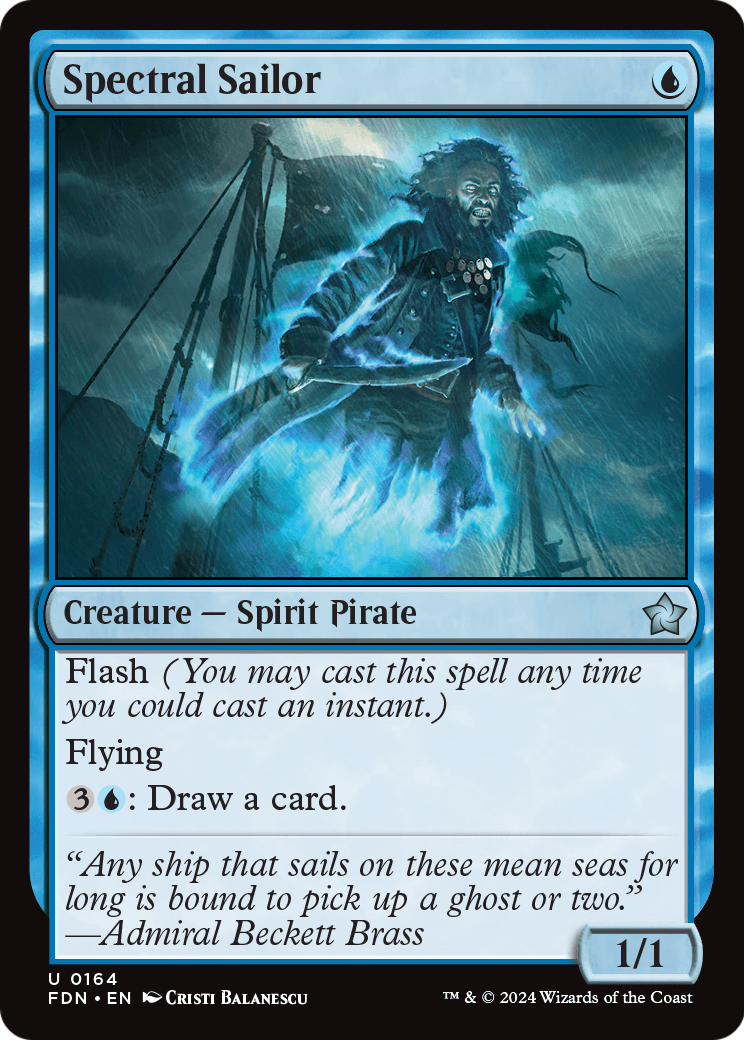 Spectral Sailor (0164) (FDN-164) - Foundations
