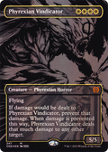 Phyrexian Vindicator (Oil Slick Raised Foil) (ONE-347) - Phyrexia: All Will Be One (Borderless) Foil