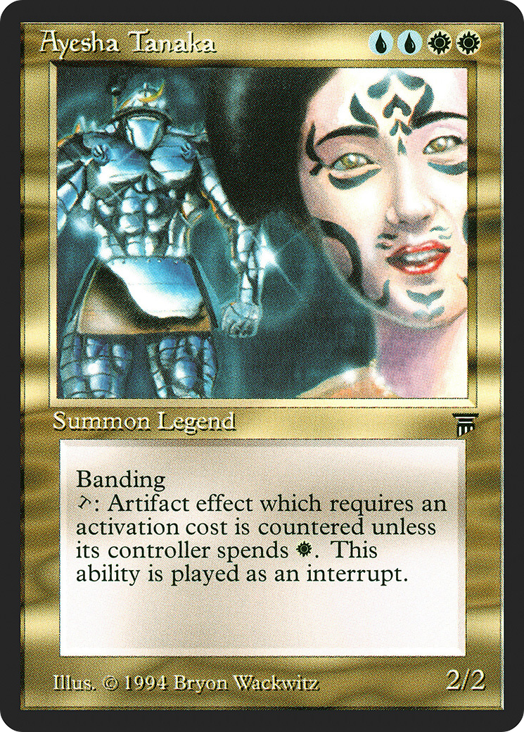 Ayesha Tanaka (LEG-) - Legends