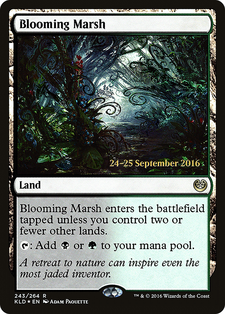 Blooming Marsh (KLD) (PRE-243S) - Kaladesh Promos Foil
