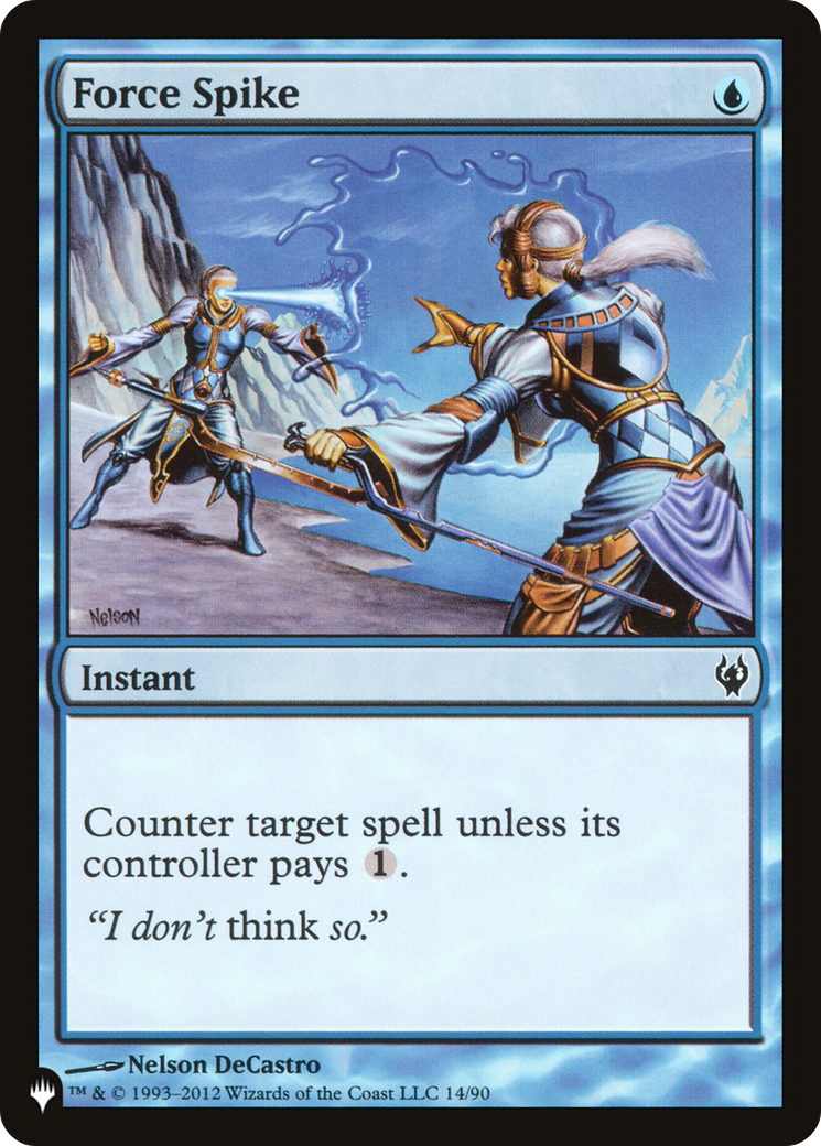 Force Spike (LIST-DDJ-14) - The List