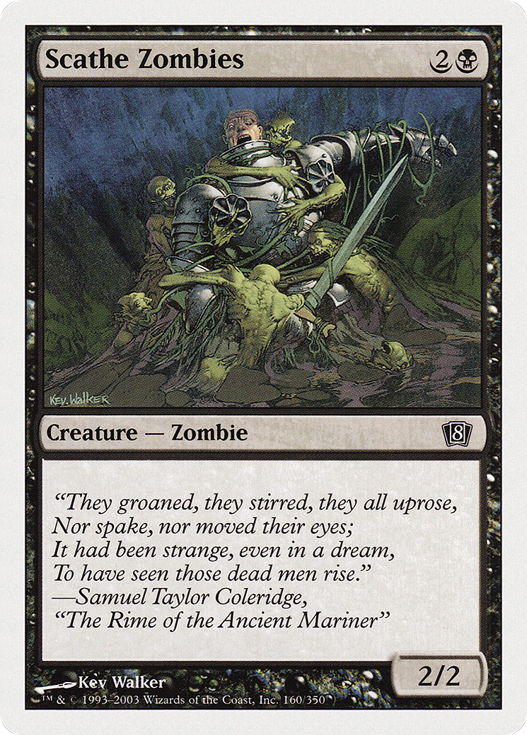 Scathe Zombies (8ED-160) - 8th Edition Foil