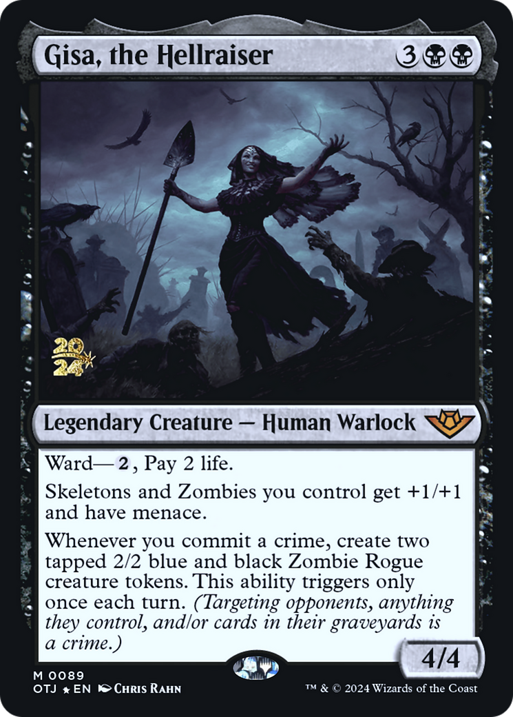 Gisa, the Hellraiser (PRE-089) - Outlaws of Thunder Junction Promos Foil