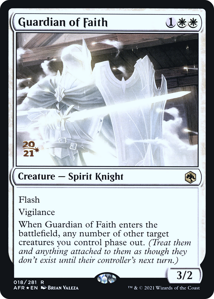 Guardian of Faith (PRE-18S) - Adventures in the Forgotten Realms Promos Foil