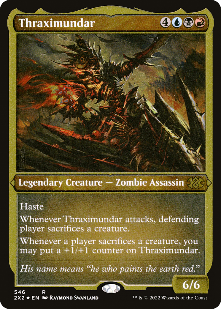 Thraximundar (Foil Etched) (2X2-546) - Double Masters 2022 Foil