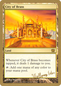 City of Brass - 2003 Wolfgang Eder (8ED) (WCD-) - World Championship Decks 2003