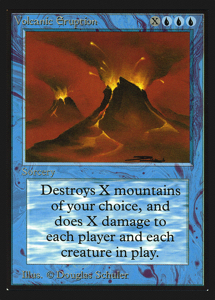 Volcanic Eruption (CE) (CED-) - Collectors' Edition