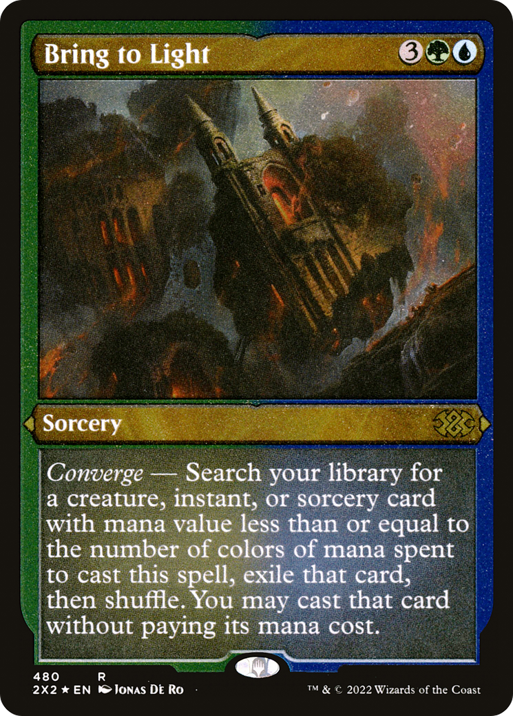 Bring to Light (Foil Etched) (2X2-480) - Double Masters 2022 Foil